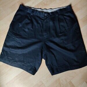 Tommy Bahama 100% Silk Short Sz 35 Black